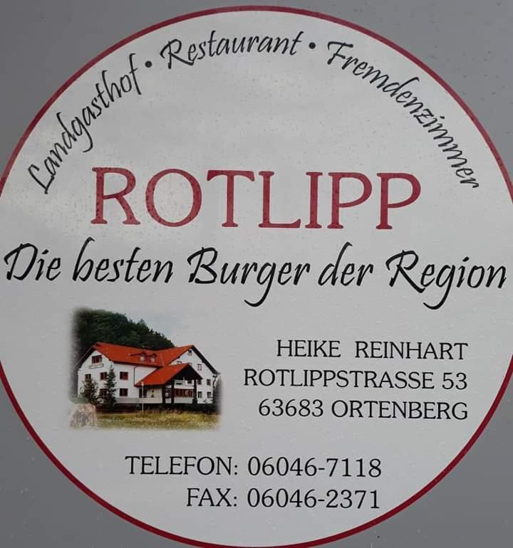 Landgasthof Rotlipp Gaestezimmer Ortenberg (Hessen) Exterior foto